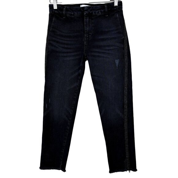 Sundry Le Soleil Jeans Glitter Side Stripe 25 - Picture 1 of 12